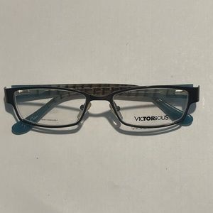 Women’s Victorious Blue and Brown Eyeglasses Rx’able